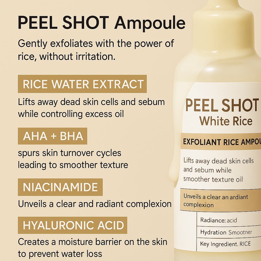 Peel Shot Glow Rice Line