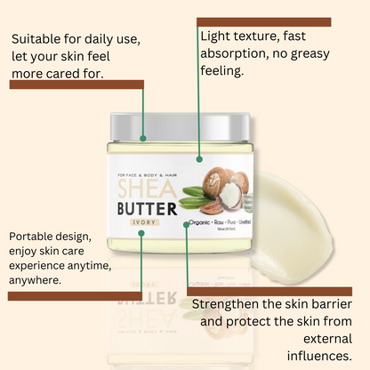 Luxurious Crude & Degummed Shea Butter – Nature’s Ultimate Skin Nourisher