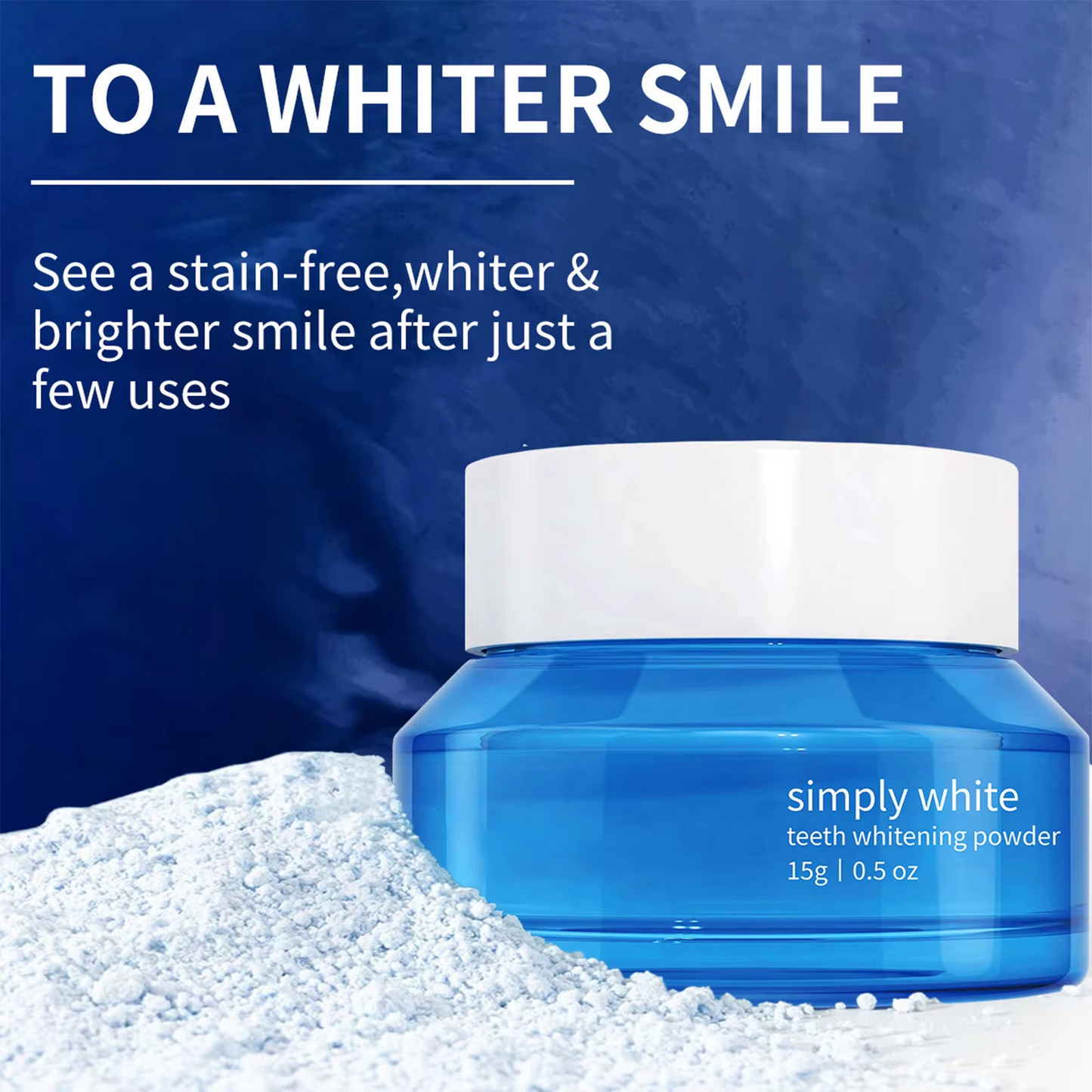 Whitening Powder for a Radiant, Brighter Smile