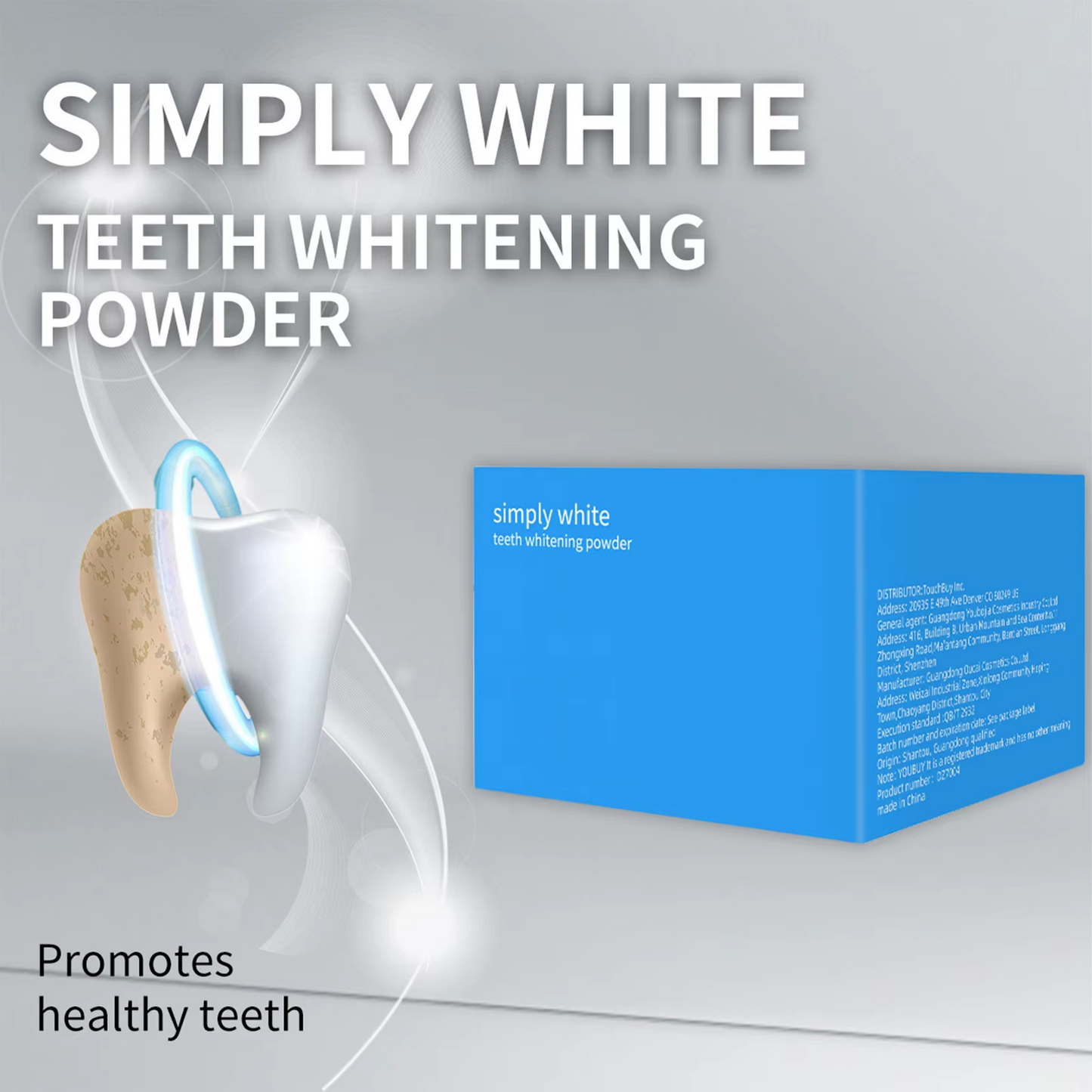 Whitening Powder for a Radiant, Brighter Smile