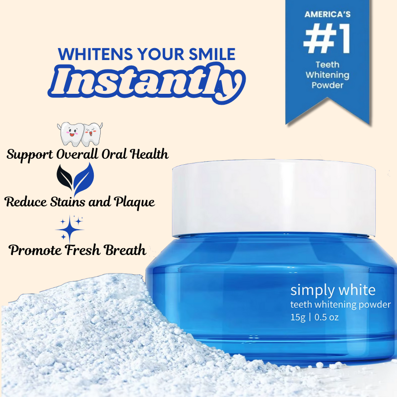 Whitening Powder for a Radiant, Brighter Smile