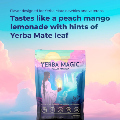 Yerba Magic Peach Mango Instant Tea