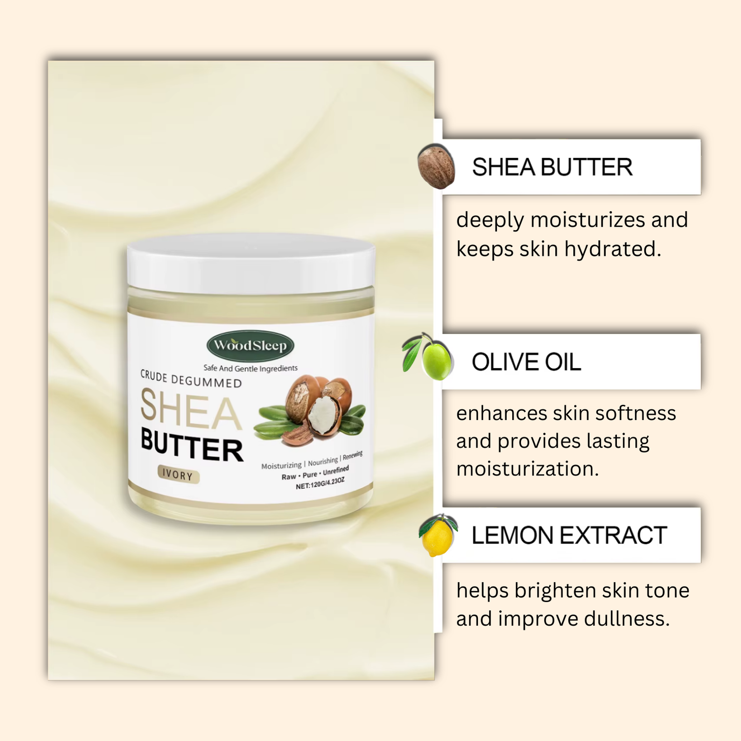 Luxurious Crude & Degummed Shea Butter – Nature’s Ultimate Skin Nourisher