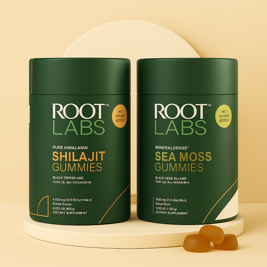 Pure Himalayan Shilajit & Sea Moss Gummies