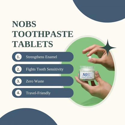 NOBS Toothpaste Tablets